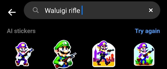 Images générées par l'IA de Meta