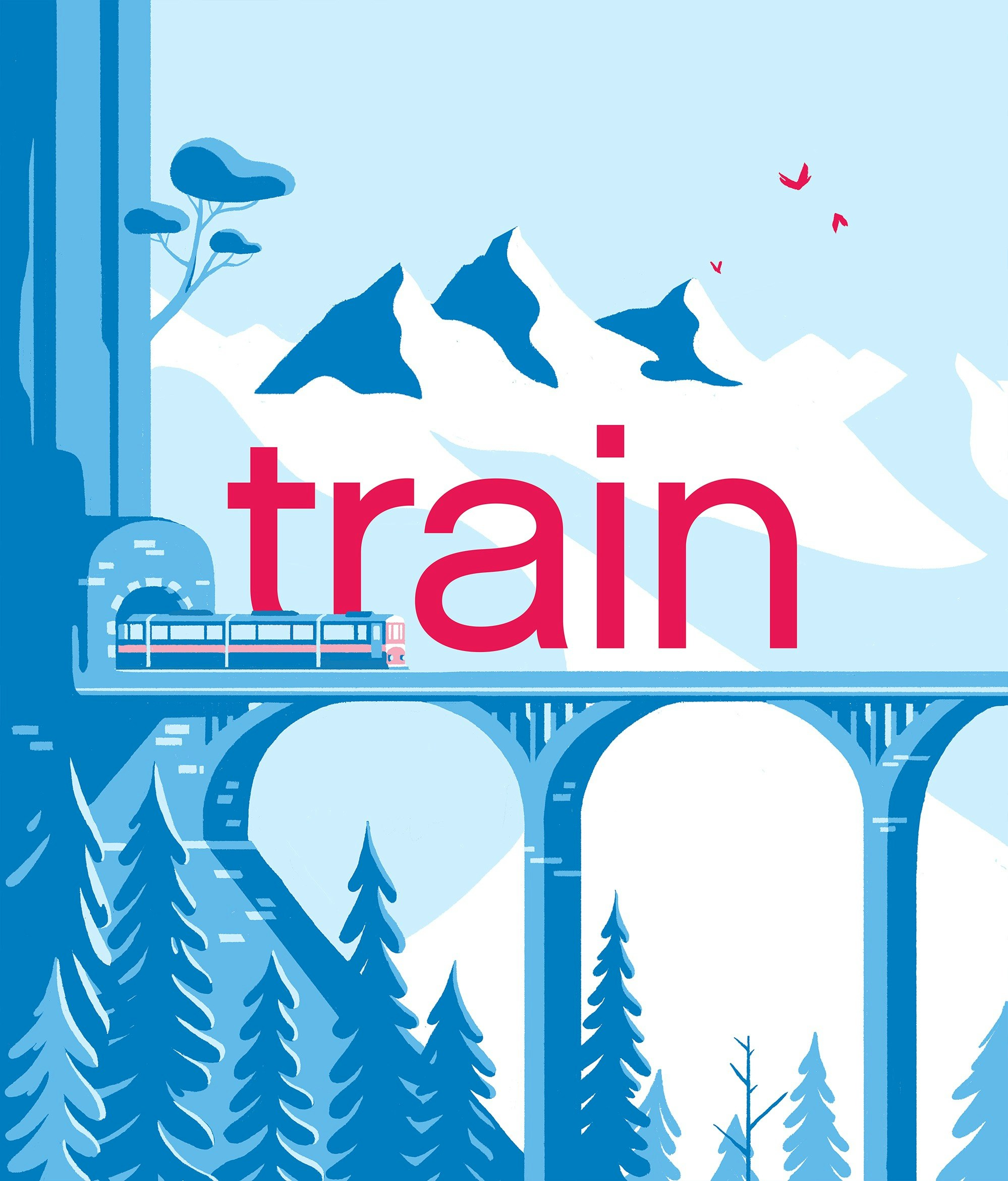 Crédits : "Train", étiquette Evian (Danone), 2016