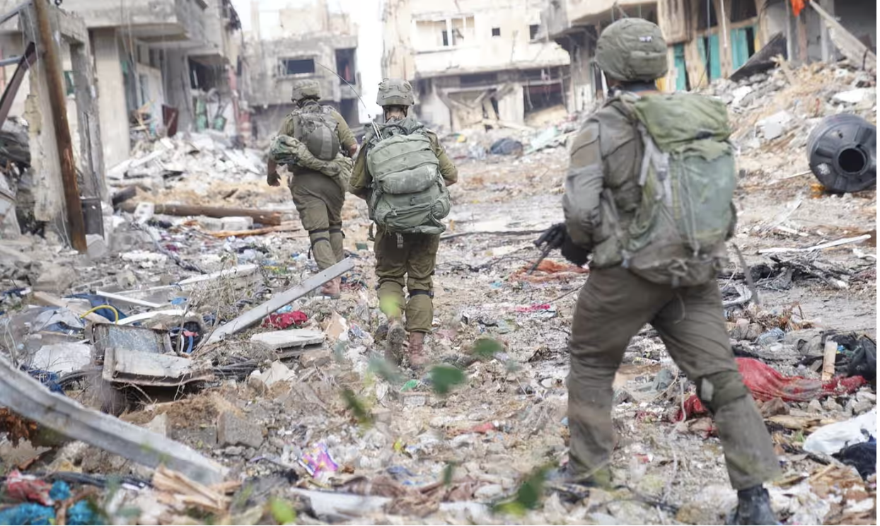 Les forces armées israéliennes opérant dans la bande de Gaza. Photo: Israel Defense Forces.