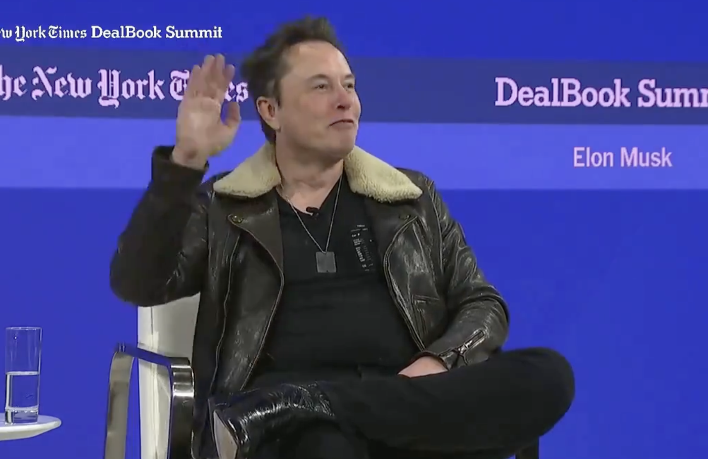 Elon Musk, invité du New York Times