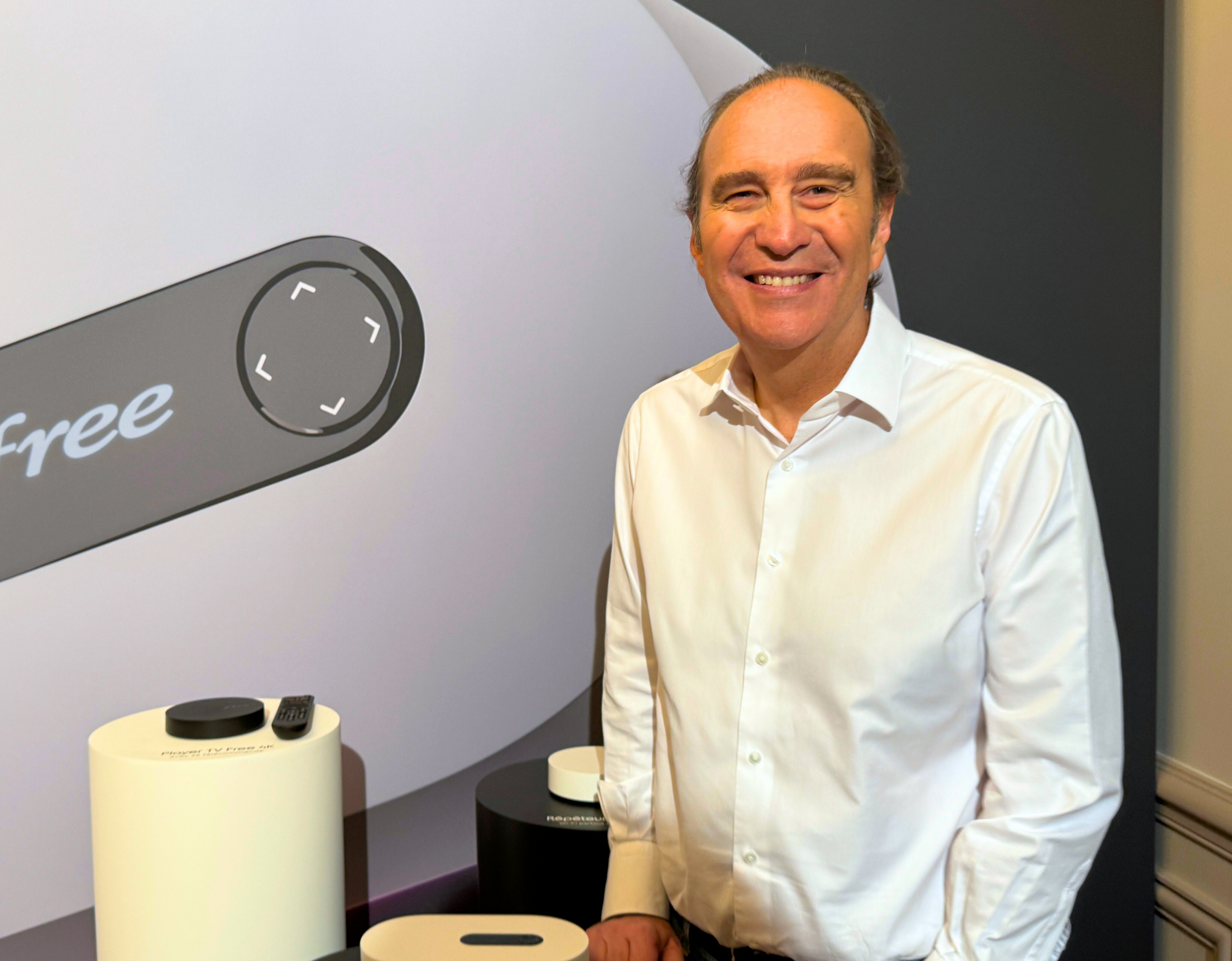 Xavier Niel, fondateur de l'opérateur Free