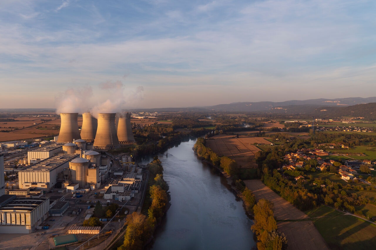 Centrale nucléaire de Bugey, utilisant les solutions de la société Metroscope (DR)