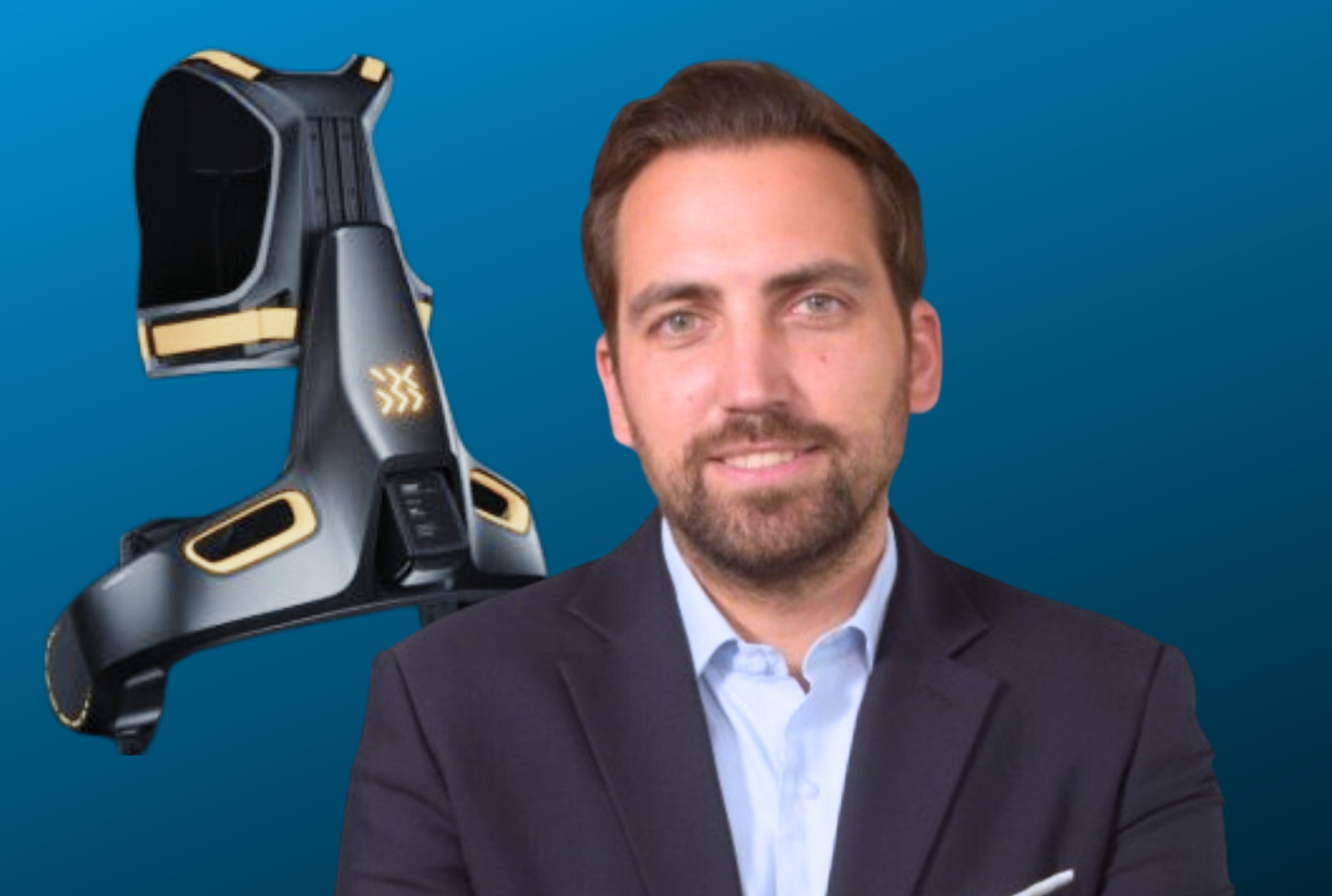 Louis Darfeuille, de la société German Bionic