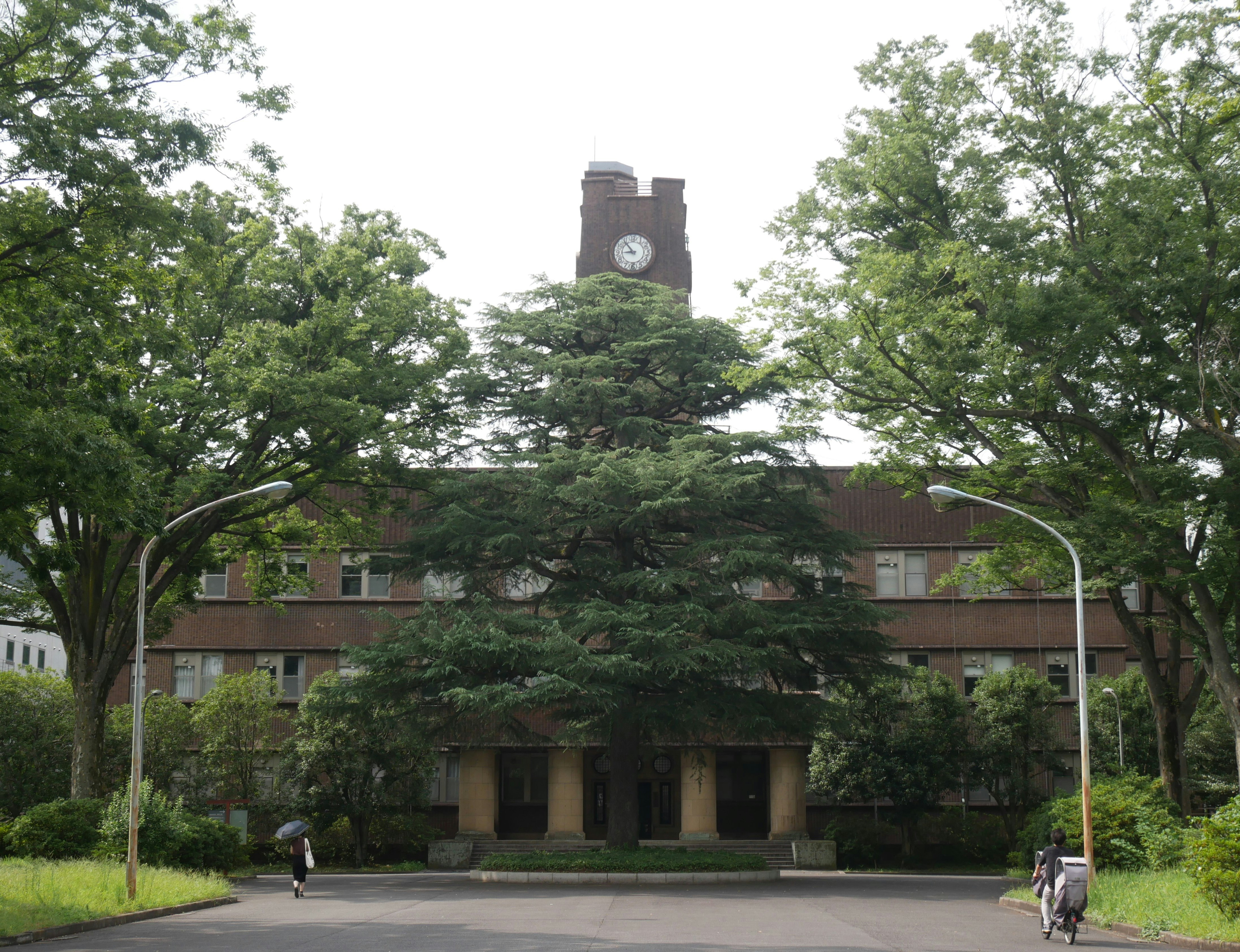 L'un des bâtiments que je vois le matin en arrivant à l'université de Tokyo. J'essayerai de m'entraîner un peu à la photo sur ce plan