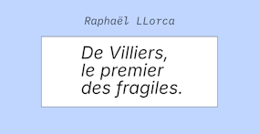 Philippe de Villiers, le premier des fragiles