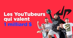 👀 Les YouTubeurs qui valaient 1 milliard $…